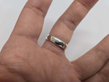 Load image into Gallery viewer, Sterling Silver Lord Jesus Christ Have Mercy On Me Ring Polished Finish 3/16 in