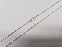Load image into Gallery viewer, 925 Sterling Silver Twisted Singapore Chain Necklace Diamond Cut 1.7mm 16"-20"