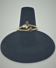 Load image into Gallery viewer, Authentic 10K Yellow Gold Double Butterfly Ring