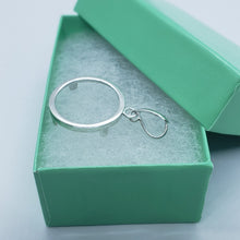Load image into Gallery viewer, Sterling Silver Dime Bezel 18 mm Coins Prong Back Square Edge 10 Cent No Coin