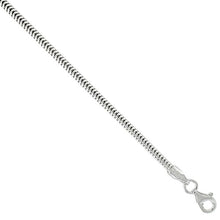 Load image into Gallery viewer, 925 Sterling Silver Vintage Style Chain Necklace Bracelet 2.4mm 16" to 30"