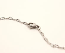 Load image into Gallery viewer, Stainless Steel Miniature Coffee Bean Chain Necklace 2.5mm, Sizes 16-24 Inches