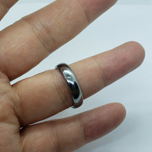 Load image into Gallery viewer, Tungsten Carbide 5mm Comfort Fit Domed Wedding Band Ring Mirror Polished Finish