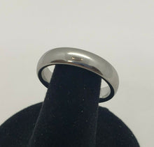 Load image into Gallery viewer, Tungsten Carbide 5mm Comfort Fit Domed Wedding Band Ring Mirror Polished Finish