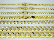 Load image into Gallery viewer, 14K SOLID GOLD CUBAN LINK NECKLACE CHAIN BRACELET MEN WOMEN 2.5~11.5mm / 7"-30"