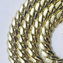 Load image into Gallery viewer, Authentic 14K Solid Yellow Gold MIAMI CUBAN LINK CHAIN Necklace 5mm Size 22"~30"