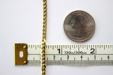 Load image into Gallery viewer, 14K Authentic Solid Yellow Gold Miami Cuban Link Chain Necklace Men 4mm / 20~30"