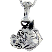 Load image into Gallery viewer, 925 Sterling Silver Boxer Dog Pendant
