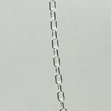 Load image into Gallery viewer, Sterling Silver Boston Link Chain Italy Necklaces Bracelets 3mm Size 7" ~ 30"