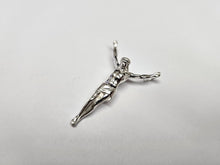 Load image into Gallery viewer, 925 Sterling Silver Body of Jesus Christ Pendant 1 7/8 (47mm) Inch Tall