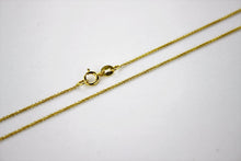 Load image into Gallery viewer, 10K Solid Yellow Gold Handmade Personalized Diamond Cut Name Pendant w/out Rolo