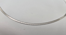 Load image into Gallery viewer, 925 Sterling Silver Thin Plain Herringbone Chain Necklace Bracelet 2mm 7" to 30"