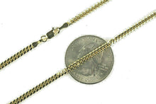 Load image into Gallery viewer, 14K SOLID Yellow Gold Miami Cuban Link Chain Necklace for Everyone 2.5mm/18"-30"