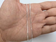 Load image into Gallery viewer, 925 Sterling Silver Curb Cuban Link Chain Necklaces Men Women 1.8mm 16" to 30"