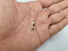 Load image into Gallery viewer, 925 Sterling Silver Diamond Cut Indian Headdress Pendant 19/32 (15mm) Inch Tall