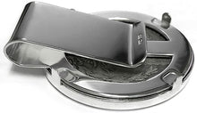 Load image into Gallery viewer, Sterling Silver Dollar Money Clip Morgan Dollar Peace and Mexican Olympic Coins