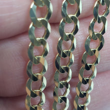 Load image into Gallery viewer, 10K Yellow Gold Solid Cuban Link Chain Curb Necklace Bracelet 6mm Width 7"~30"