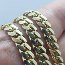 Load image into Gallery viewer, Authentic 14K Solid Yellow Gold Miami Cuban Link Chain Necklace 5mm Size 20"