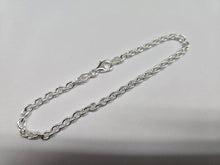 Load image into Gallery viewer, 925 Sterling Silver Solid Cable Link Chain Necklace Bracelet 5.8mm 7" to 30"