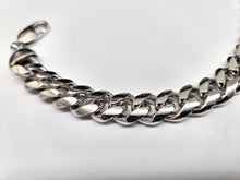 Load image into Gallery viewer, 12mm Sterling Silver Miami Cuban Link Chain Necklace Bracelet Rhodium Finished