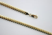 Load image into Gallery viewer, 14K Authentic Solid Yellow Gold Miami Cuban Link Chain Necklace Men 5mm / 22~30"