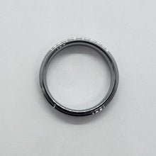 Load image into Gallery viewer, Tungsten Carbide 5.5 mm Wedding Band Ring Satined Center Recessed Edges 5 ~ 12