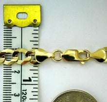 Load image into Gallery viewer, 14K Solid Gold Cuban Link Chain Necklace Bracelet Men Women 7mm All Sizes 8"~30"