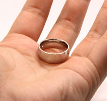 Load image into Gallery viewer, Stainless Steel Smooth Plain Domed High Polish Wedding Band Thumb Ring 8mm