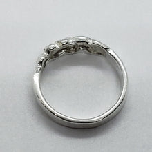 Load image into Gallery viewer, Sterling Silver Tiny Nugget Band Toe Pinky Midi Knuckle Ring Kids Baby Size 1-5