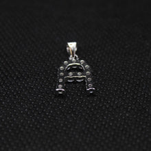 Load image into Gallery viewer, 925 Sterling Silver 26 Alphabet Initial Pendant Simplified Sans Decorated
