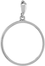 Load image into Gallery viewer, 925 Sterling Silver Susan B. Anthony Bezel Sacagawea 26 mm Coins Square Edge