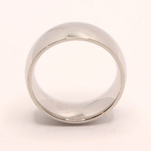 Load image into Gallery viewer, Stainless Steel Smooth Plain Domed High Polish Wedding Band Thumb Ring 8mm