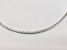 Load image into Gallery viewer, 925 Sterling Silver Square Cut Box Chain Bracelet Necklace 2.2mm 7" to 30"