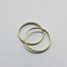 Load image into Gallery viewer, 2mm 10K Solid Yellow Gold Plain Knuckle Band Simple Ring Women Sizes 2 to 7.5