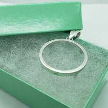 Load image into Gallery viewer, Sterling Silver Nickel Bezel 22 mm Coins Prong Back Square Edge 5 Cent No Coin