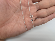 Load image into Gallery viewer, 925 Sterling Silver Twisted Rope Chain Anklet 1.8mm, Fits 9" to 9.5" Ankles
