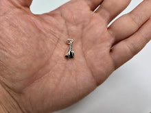 Load image into Gallery viewer, 925 Sterling Silver American Indian Tepee Charm Pendant 3/4 (19mm) Inch Tall