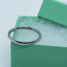 Load image into Gallery viewer, Surgical Stainless Steel 2mm Domed Wedding Band Baby Thumb Toe Ring Sizes 1-12