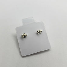 Load image into Gallery viewer, Tiny Sterling Silver Cubic Zirconia Stud Earrings Cartilage Nose Studs 2mm-4mm