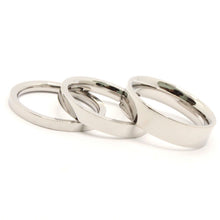Load image into Gallery viewer, Stainless Steel Plain High Polish Matte Finish Wedding Thumb/Toe Ring Band 2-5mm