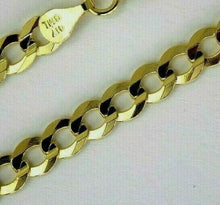 Load image into Gallery viewer, Authentic 10K Solid Gold Cuban Link Chain Necklace Bracelet 5mm All Length Size