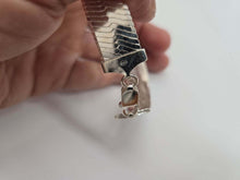 Load image into Gallery viewer, 925 Sterling Silver Thick Beveled Edges Herringbone Chain Necklace 13mm 8"-30"