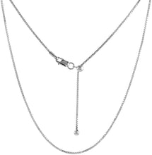 Load image into Gallery viewer, 925 Sterling Silver Adjustable Chain Max Length 24inch Necklace Women 11 Designs