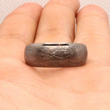 Load image into Gallery viewer, Tungsten Carbide Domed Plain Smooth Simple Brushed Finish Wedding Band Ring 8mm