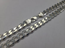 Load image into Gallery viewer, .925 Sterling Silver Cuban Curb Link Chain Necklace 1mm~13mm Men Women 16"~40"
