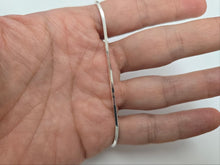 Load image into Gallery viewer, 925 Sterling Silver Thin Square Snake Chain Necklace Bracelet 1.8mm 7" to 30"