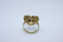 Load image into Gallery viewer, 10K Yellow Solid Gold Heart Nugget Ring 3 sizes
