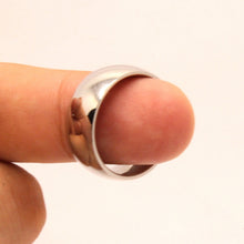 Load image into Gallery viewer, Stainless Steel Smooth Plain Domed High Polish Wedding Band Thumb Ring 8mm