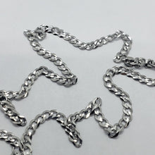 Load image into Gallery viewer, 14K White Gold Solid Cuban Curb Link Chain Necklace Bracelet 4mm 7"~30"