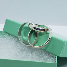 Load image into Gallery viewer, Sterling Silver Rolling Domed Band Ring for Men Women 5mm Handmade Size 6 to 14
